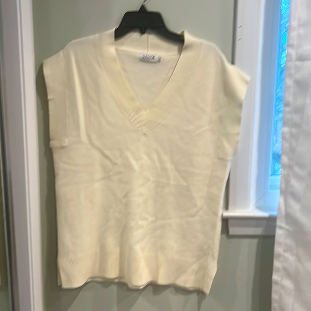 Molly Bracken oversized sweater vest. Never worn.